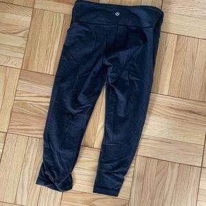 Lulu lemon cropped wunder under leggings